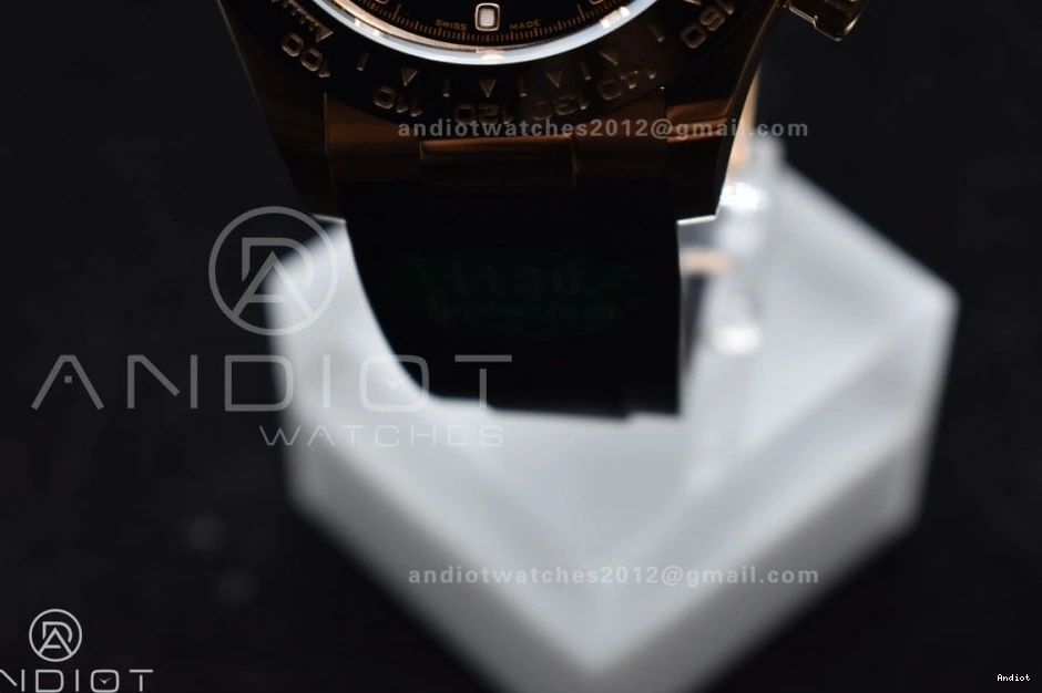on Edition SH4130 Black Rubber RG Strap Oysterflex 1:1 116518 APSF Best Daytona Dial 0515